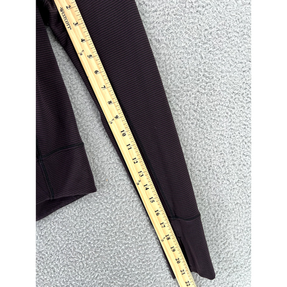 ATHLETA Hoodie Sweatshirt Womens XXS Purple Pullover Thumbholes Comfy - Picture 7 of 12